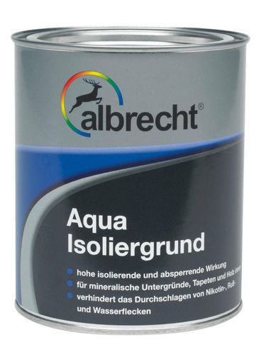Albrecht Aqua Isoliergrund 750ml weiß