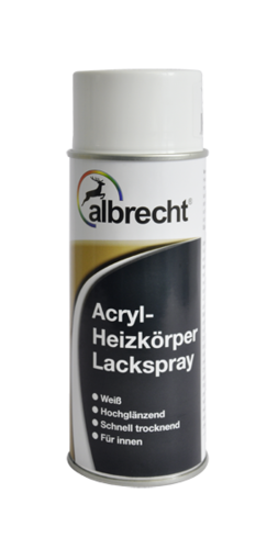 Albrecht Acryl Heizkörper Lackspray 400ml